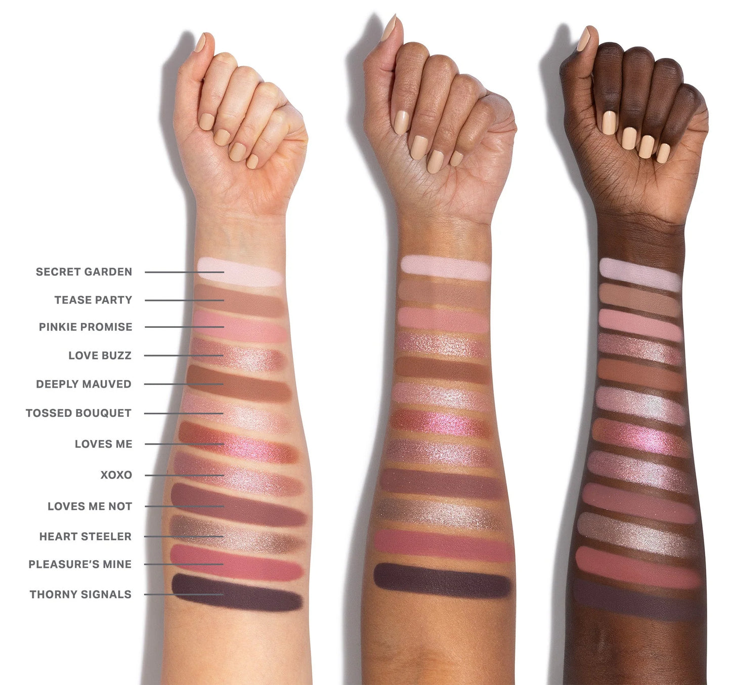 Chromaplus 12-pan Eyeshadow Palette Rose Frequency / Morphe