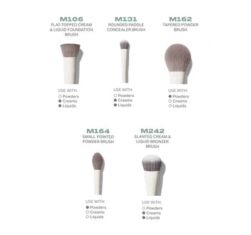 Portrait Mode 5-piece Face Brush Set / Morphe