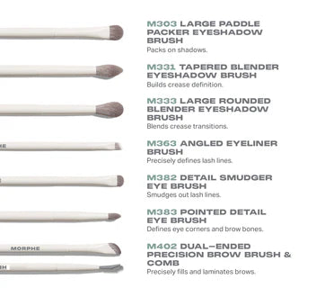 Eye Want It All 7-piece Eye Brush Set / Morphe