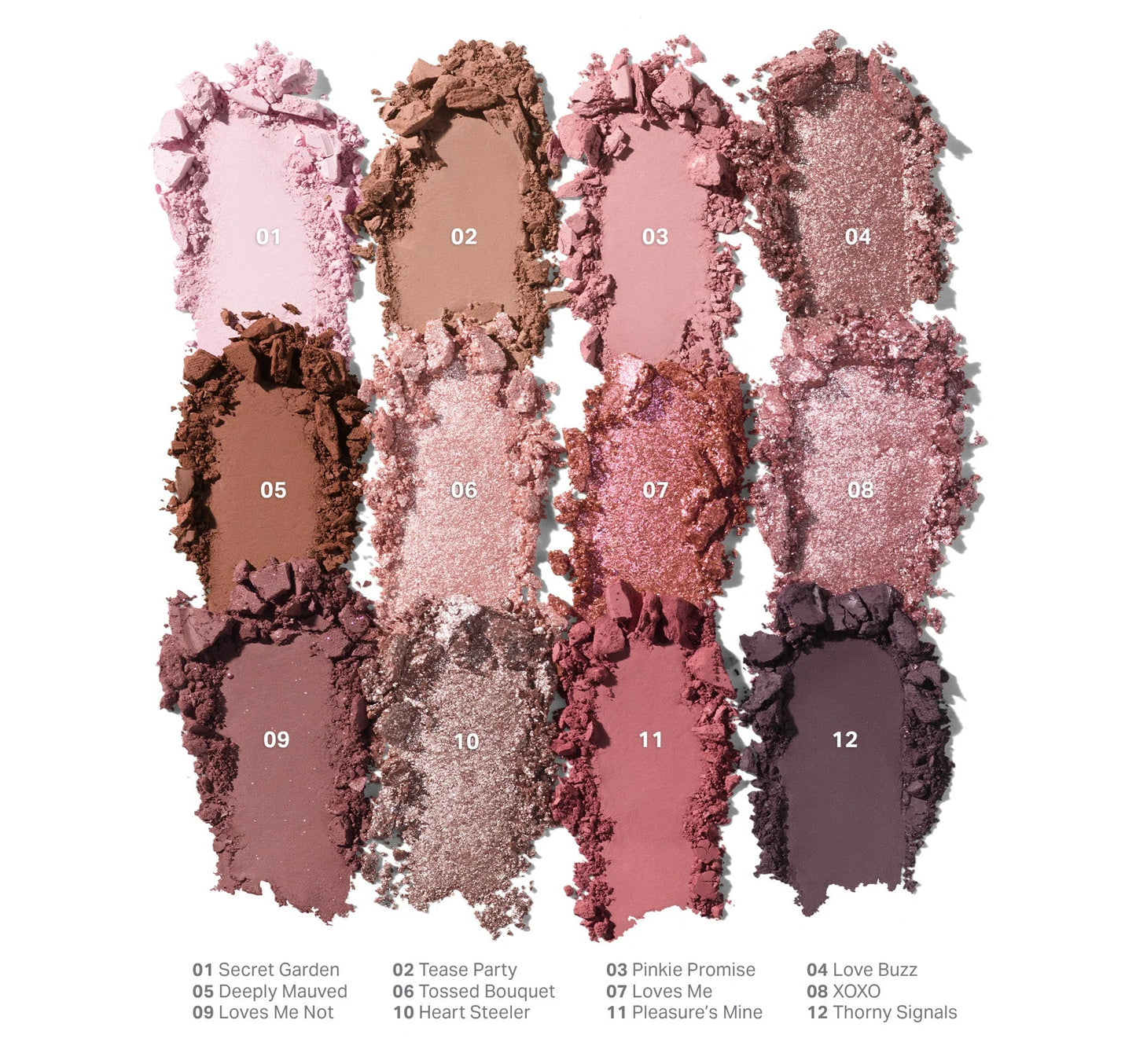 Chromaplus 12-pan Eyeshadow Palette Rose Frequency / Morphe