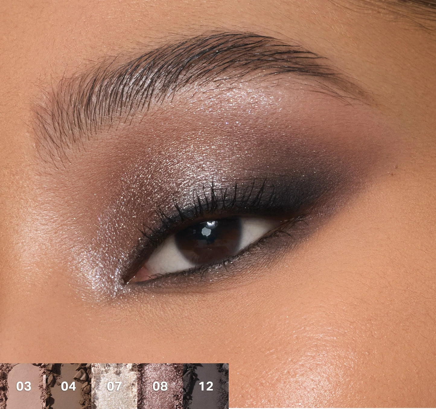 Chromaplus 12-pan Eyeshadow Palette Moon Stone / Morphe
