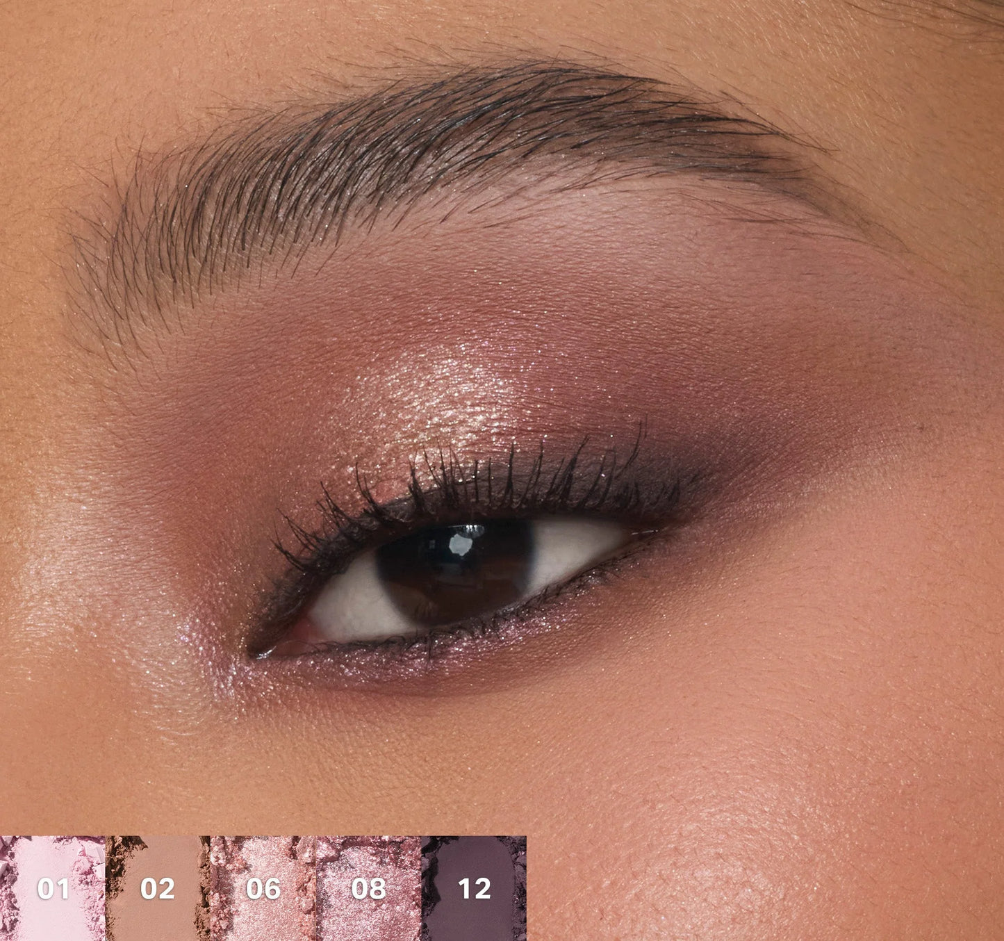 Chromaplus 12-pan Eyeshadow Palette Rose Frequency / Morphe