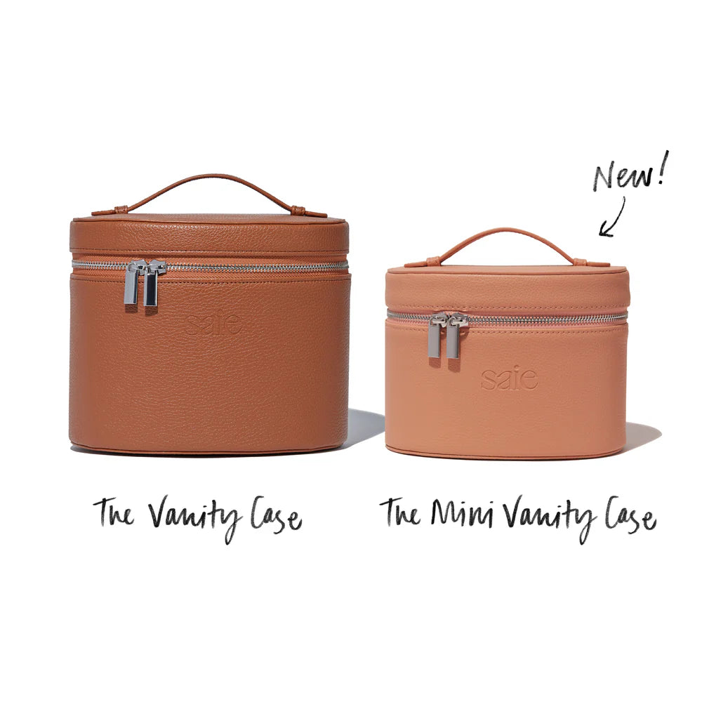 The Mini Vanity Case Peach / Saie