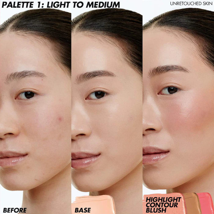 HD Skin Face Essentials Long-Lasting Full Face Cream Palette Light To Medium / Sephora Sales