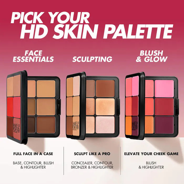 HD Skin Face Essentials Long-Lasting Full Face Cream Palette Tan To Deep / Sephora Sales