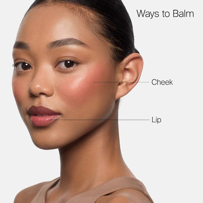 Color Fuse Longwear Hydrating Glassy Lip + Cheek Blush Balm Stick / Haus Labs