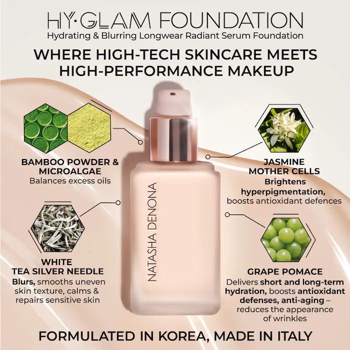Hy-Glam Foundation Hydrating & Blurring Luminous Longwear Serum Foundation / Sephora Sales