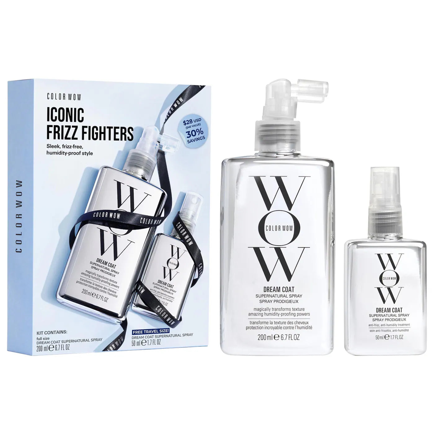 Dream Coat Iconic Frizz Fighters Hair Duo Gift Set / Sephora Sales
