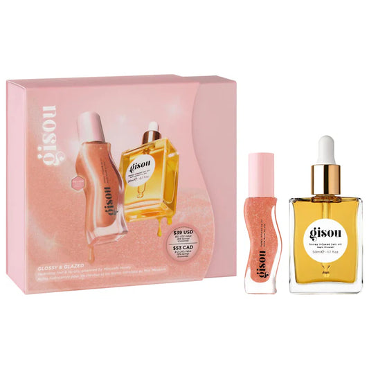 Glossy & Glazed Hair & Lip Oil Gift Set / Sephora Sales