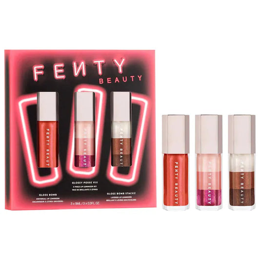Glossy Posse VIII 3-Piece Lip Luminizer Set / Fenty Beauty