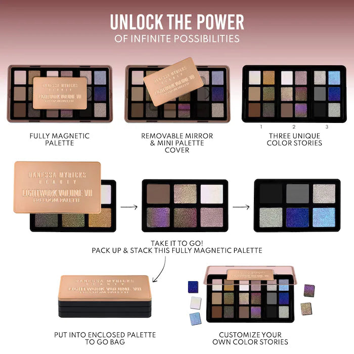 Lightwork VII The Freedom Makeup Palette / Sephora Sales