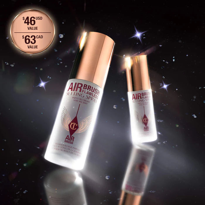Mini Airbrush Flawless Setting Spray Duo Gift Set / Sephora Sales