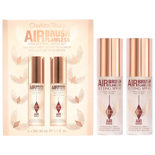 Mini Airbrush Flawless Setting Spray Duo Gift Set / Sephora Sales