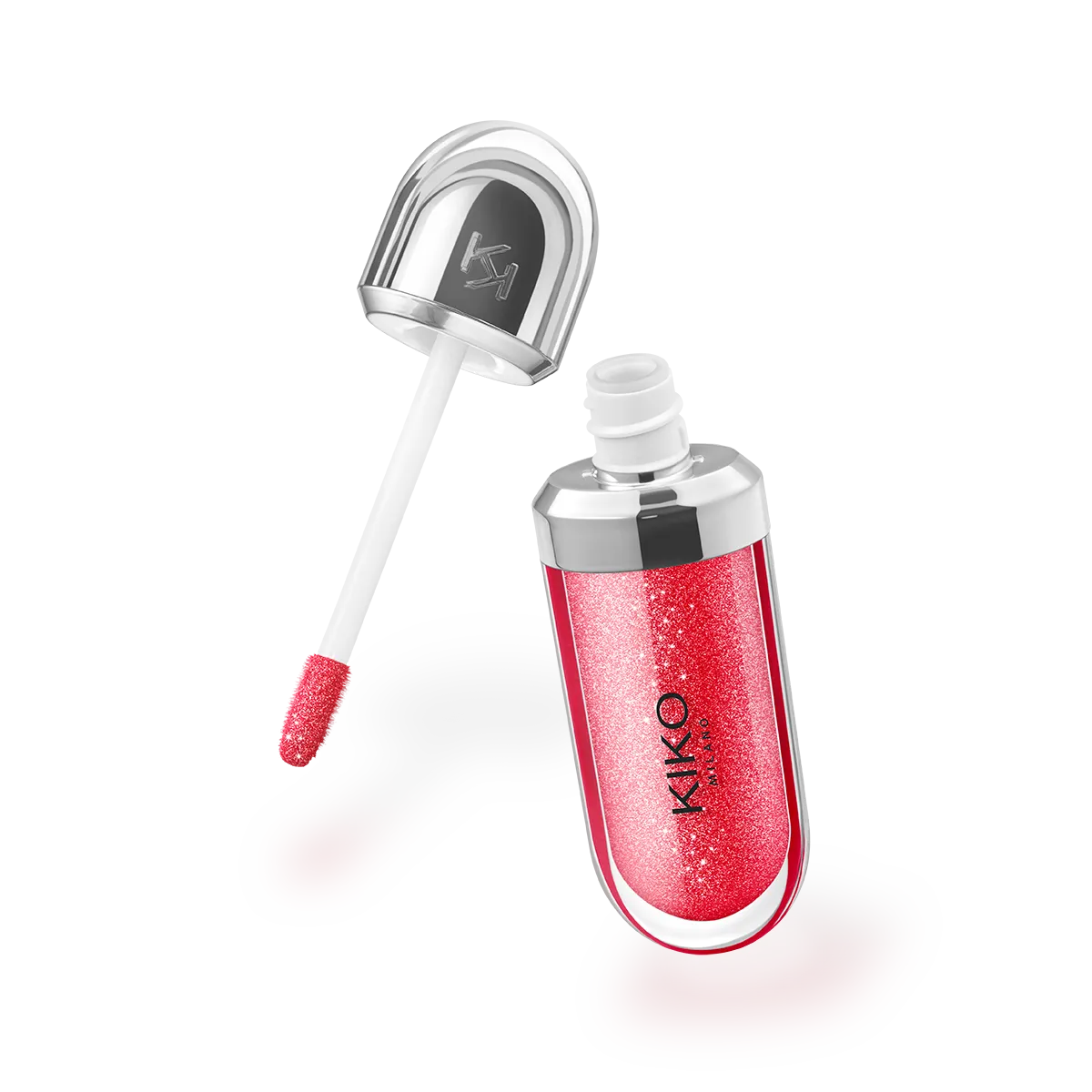 3D Hydra Lipgloss 12 Pearly Amaryllis Red / Kiko Milano