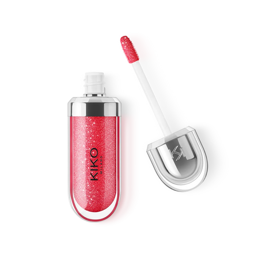 3D Hydra Lipgloss 12 Pearly Amaryllis Red / Kiko Milano