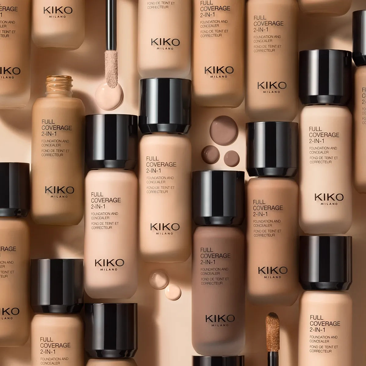 Full Coverage 2-in-1 Foundation & Concealer N37 Neutral / Kiko Milano