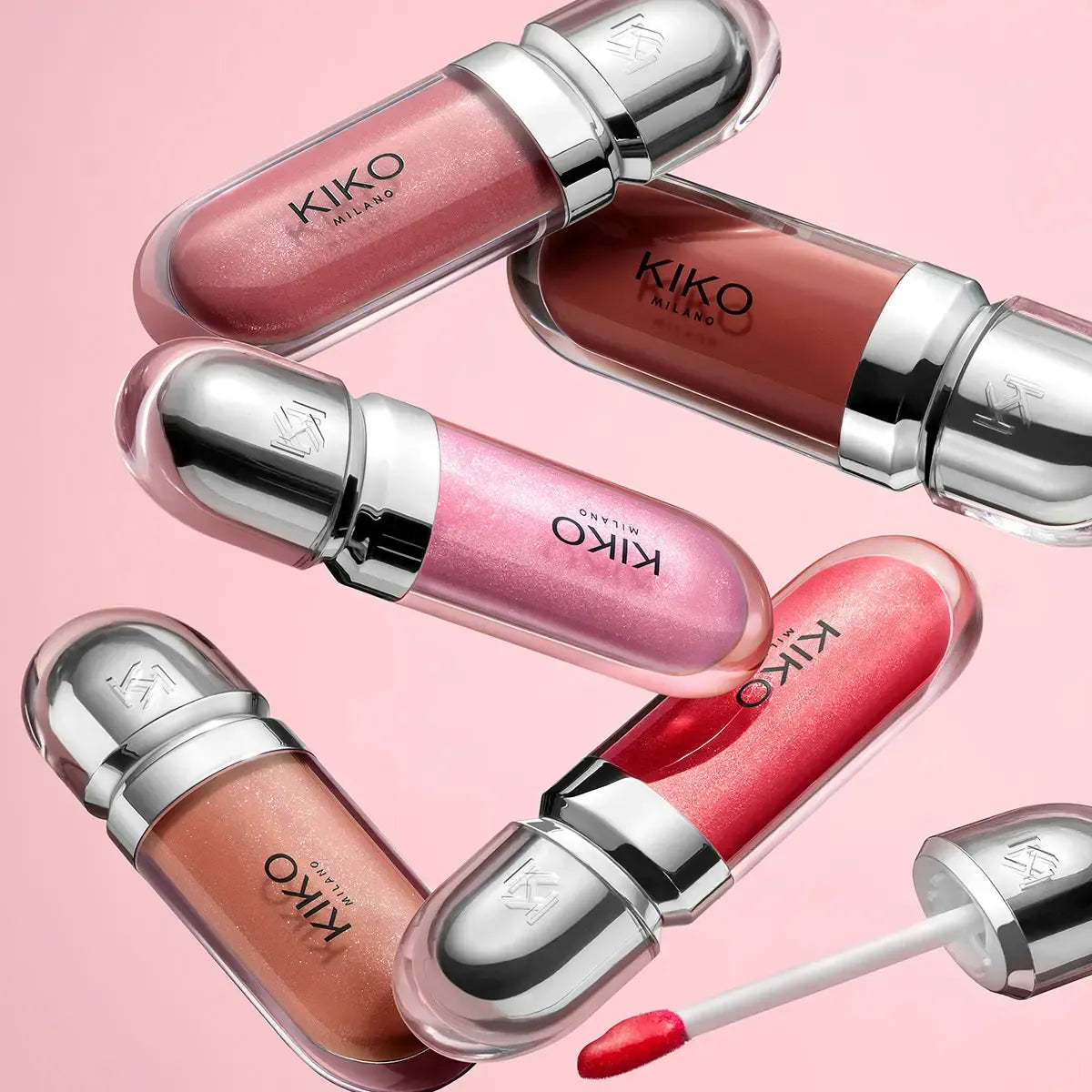 3D Hydra Lipgloss 32 Pearly Neutral Rose / Kiko Milano