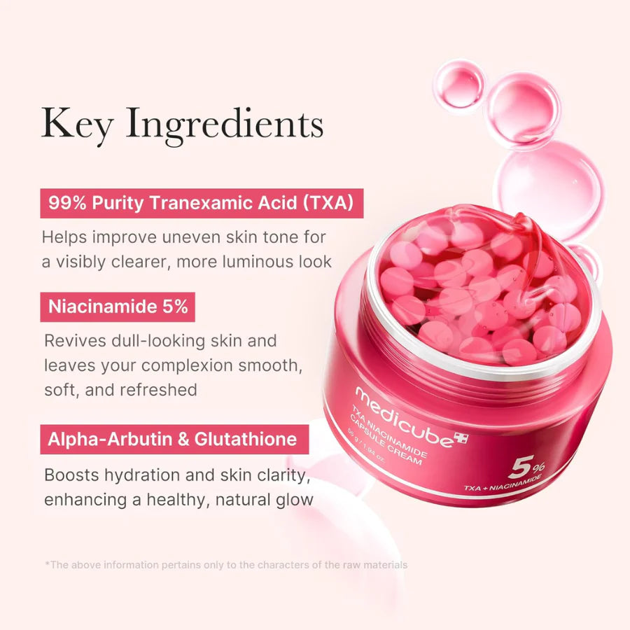 TXA Niacinamide Capsule Cream / Medicube