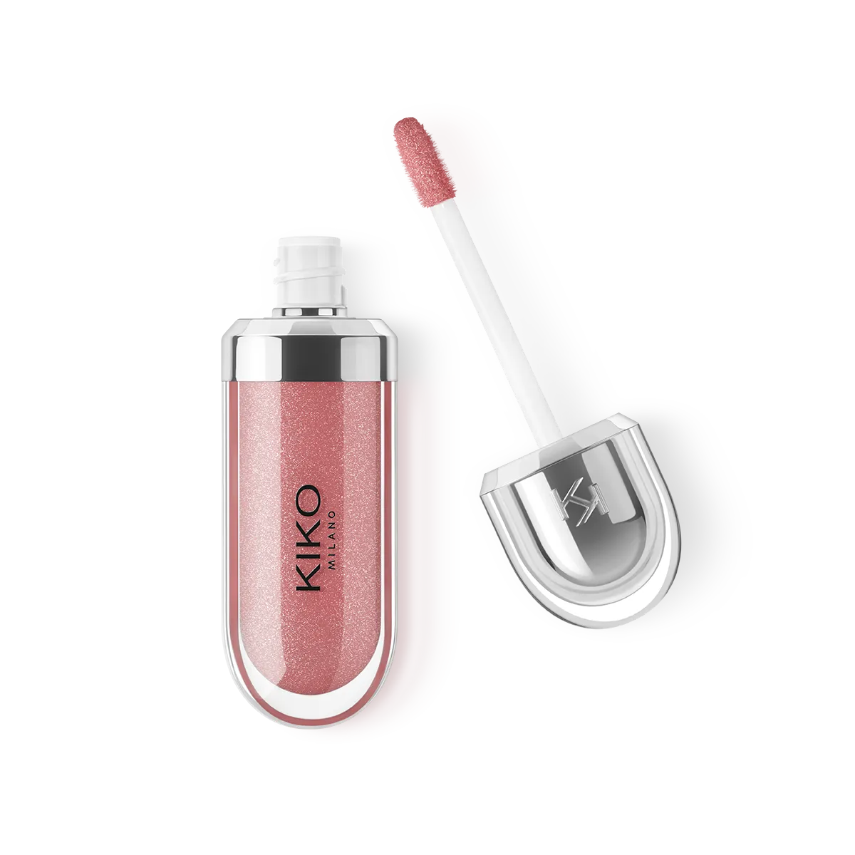 3D Hydra Lipgloss 35 Pearly Warm Mauve / Kiko Milano