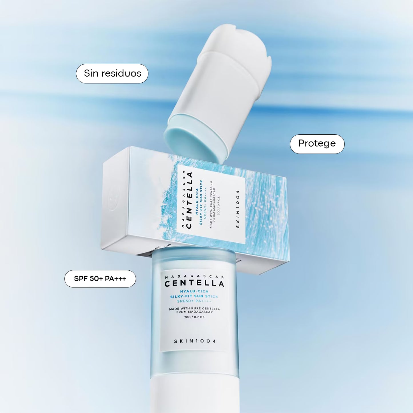 Madagascar Centella Hyalu-Cica Silky-Fit Sun Stick / Skin1004