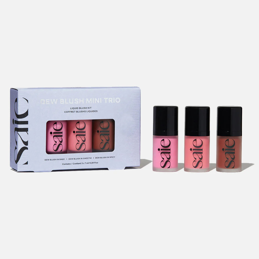 Mini Dew Blush Trio / Saie