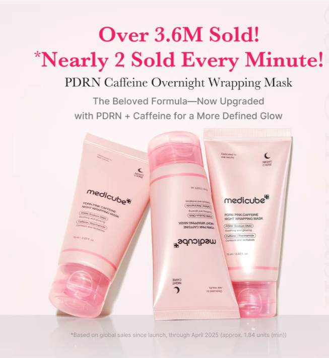 Mascarilla Facial Medicube PDRN con Cafeína / Medicube