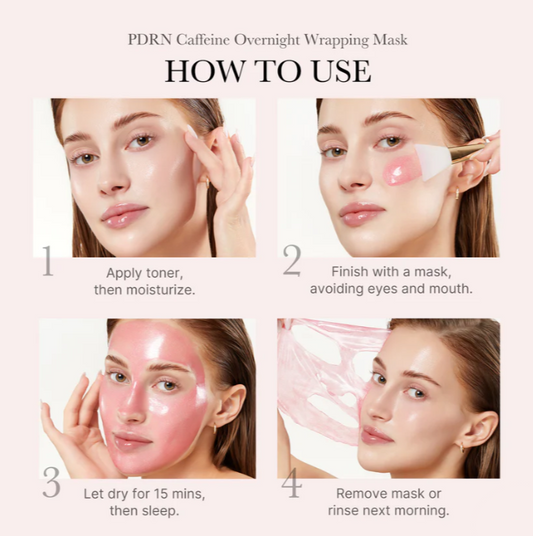 Mascarilla Facial Medicube PDRN con Cafeína / Medicube