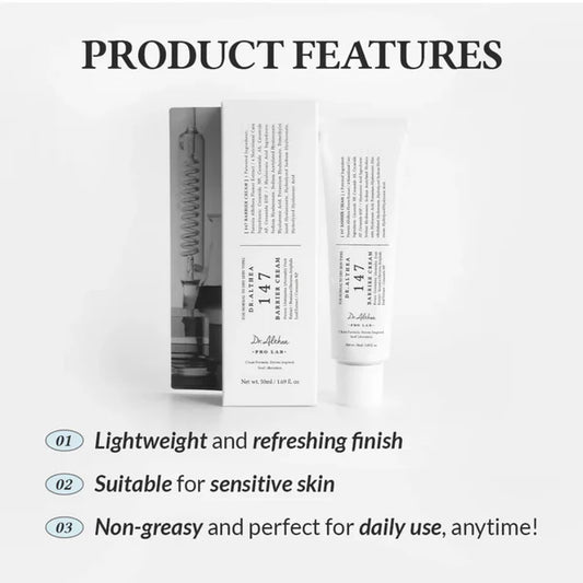Crema Hidratante 147 Barrier Cream / Dr.Althea