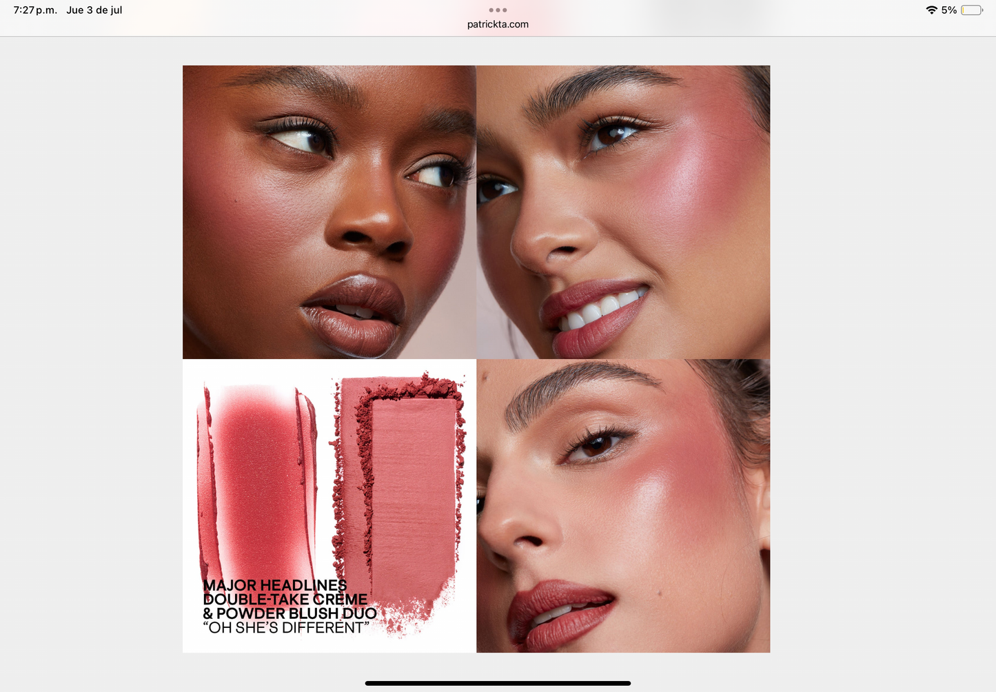 PATRICK TA BLUSH DUO