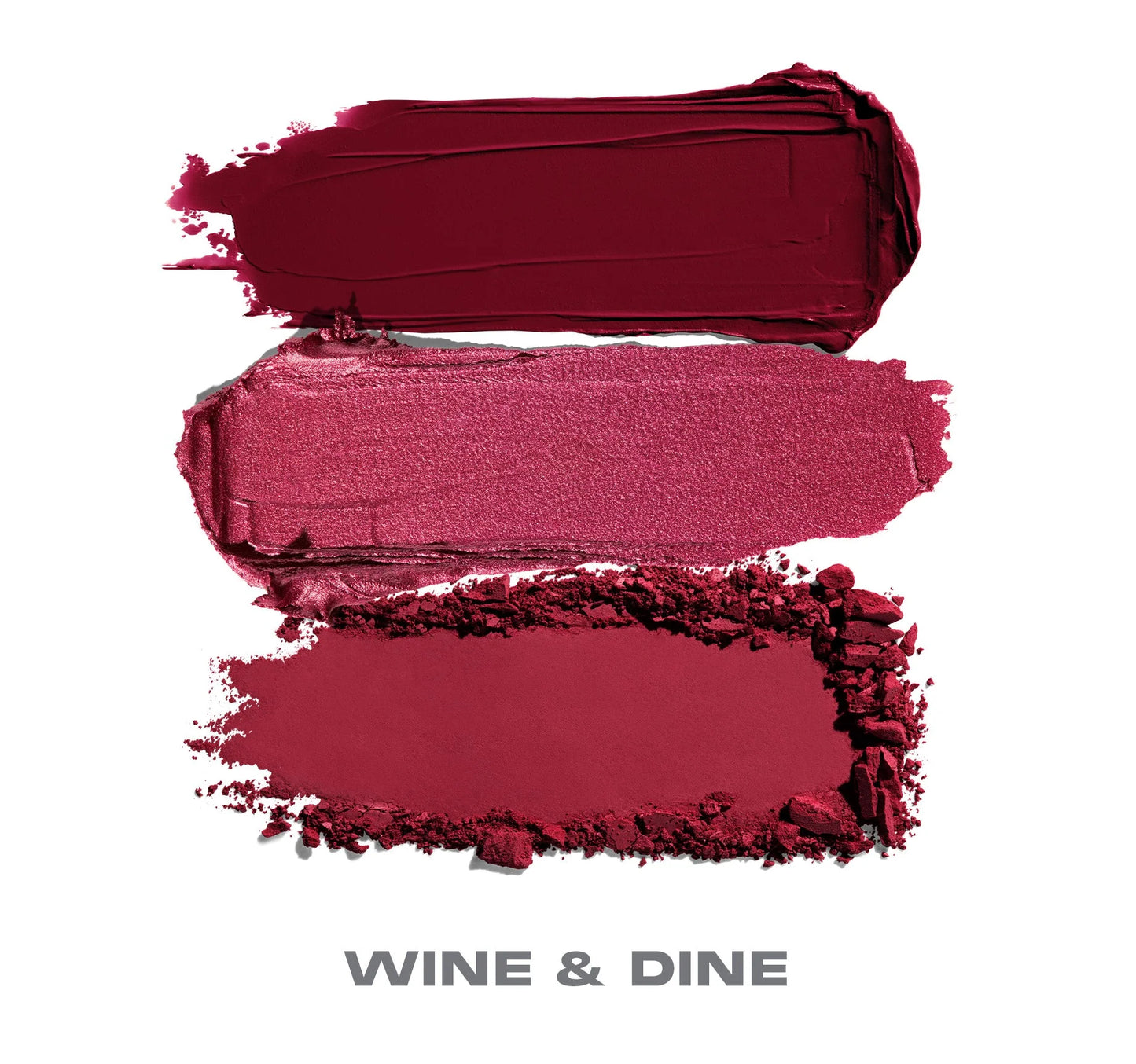 Cheek Thrills Multi-Finish Face Trio Wine & Dine / Morphe