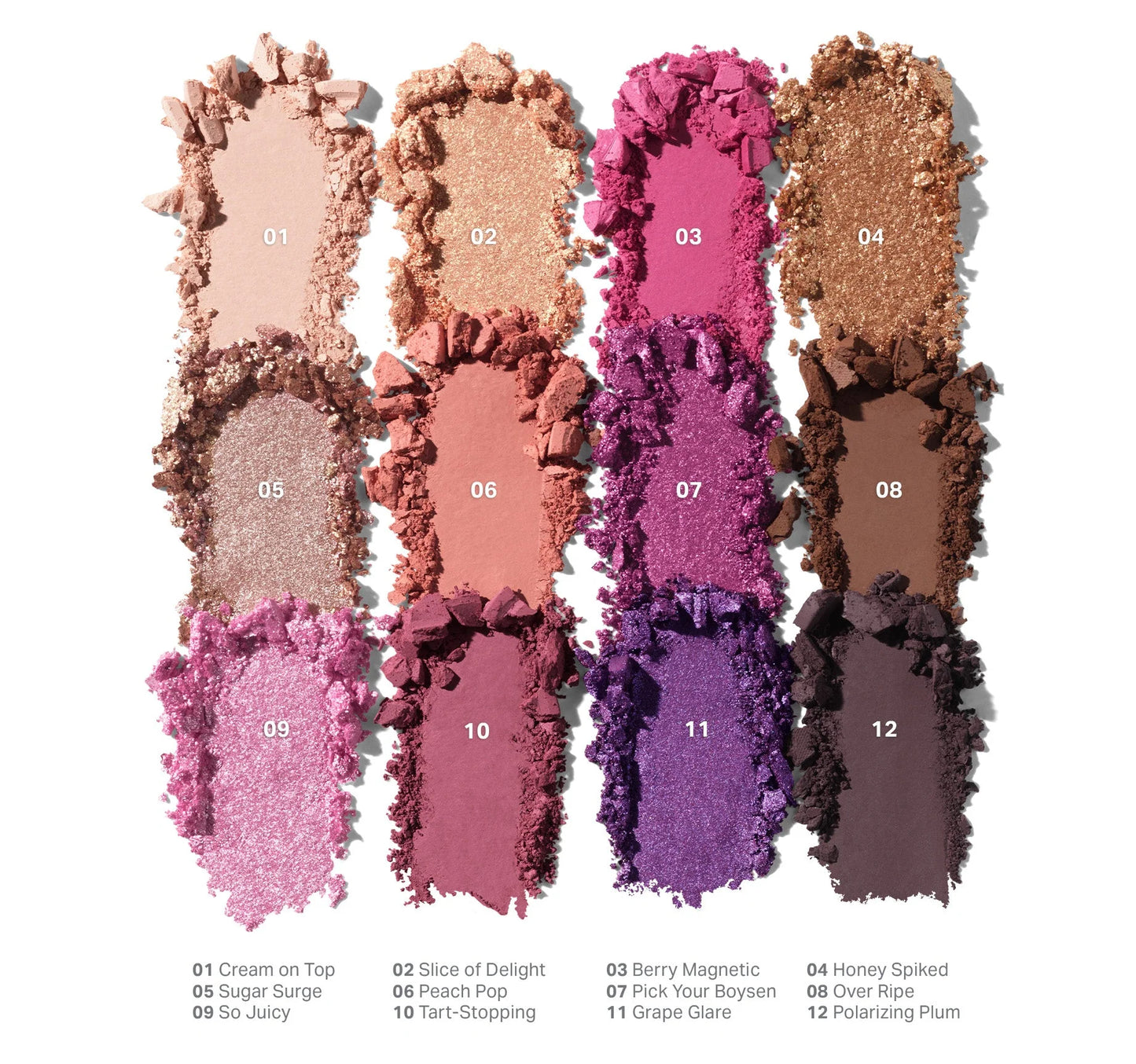Chromaplus 12-pan Eyeshadow Palette Electric Currant / Morphe