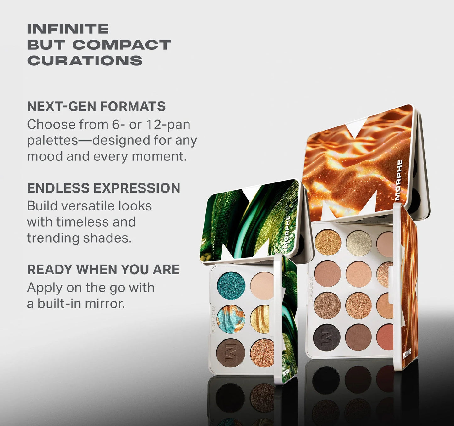 Chromaplus 6-pan Eyeshadow Palette Outer Spice / Morphe