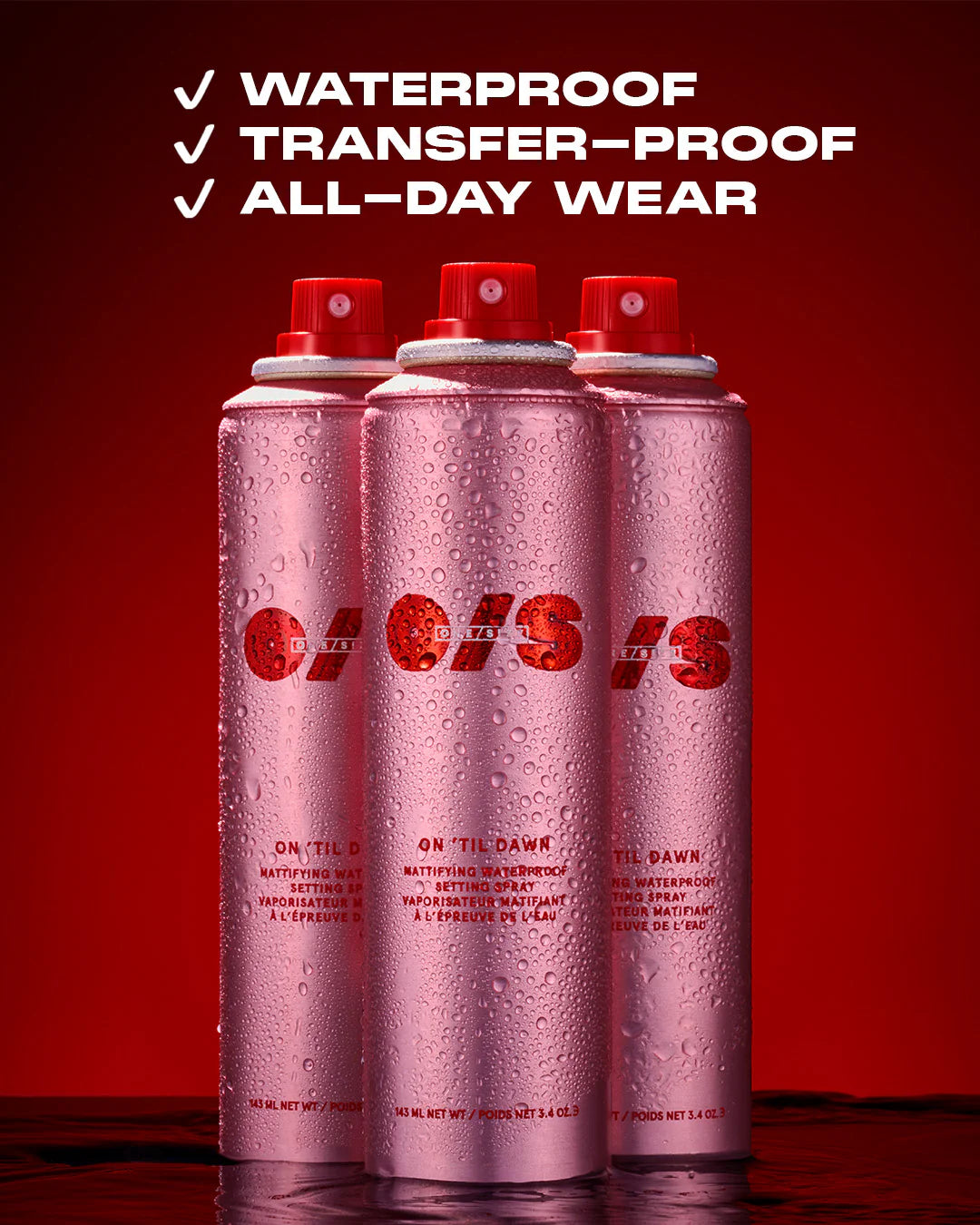 Mattifying Waterproof Setting Spray Full-Sized / One Size