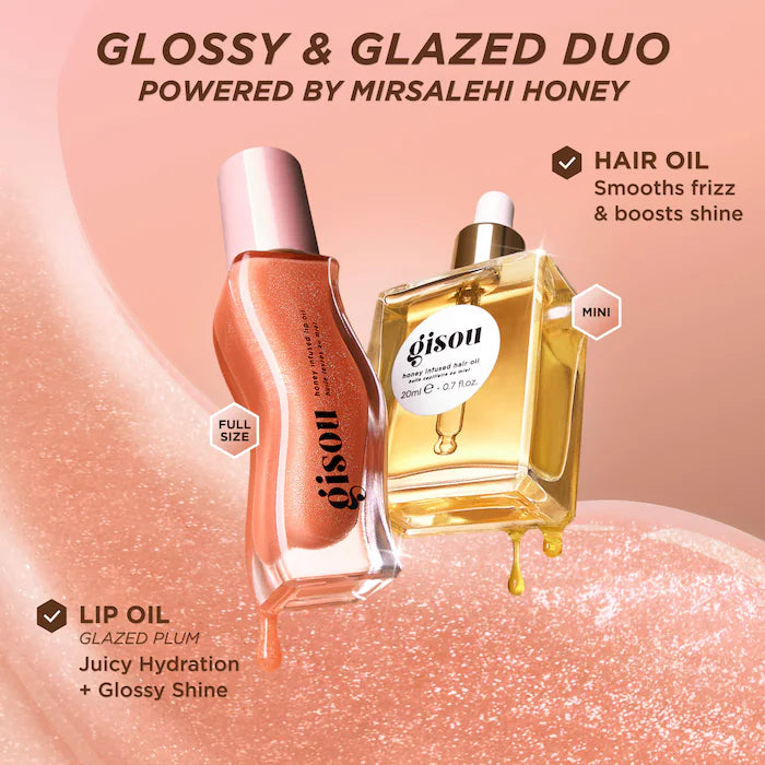 Glossy & Glazed Hair & Lip Oil Gift Set / Sephora Sales