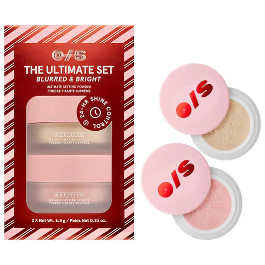 Ultimate Blurring Setting Powder Blurred & Bright Travel Duo / One Size